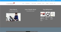 Desktop Screenshot of musicmarvel.com